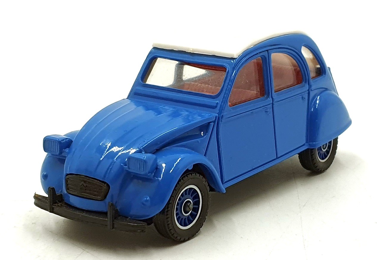 Solido Citroen 2cv Cabriolet Broum 1971 1:43 1301