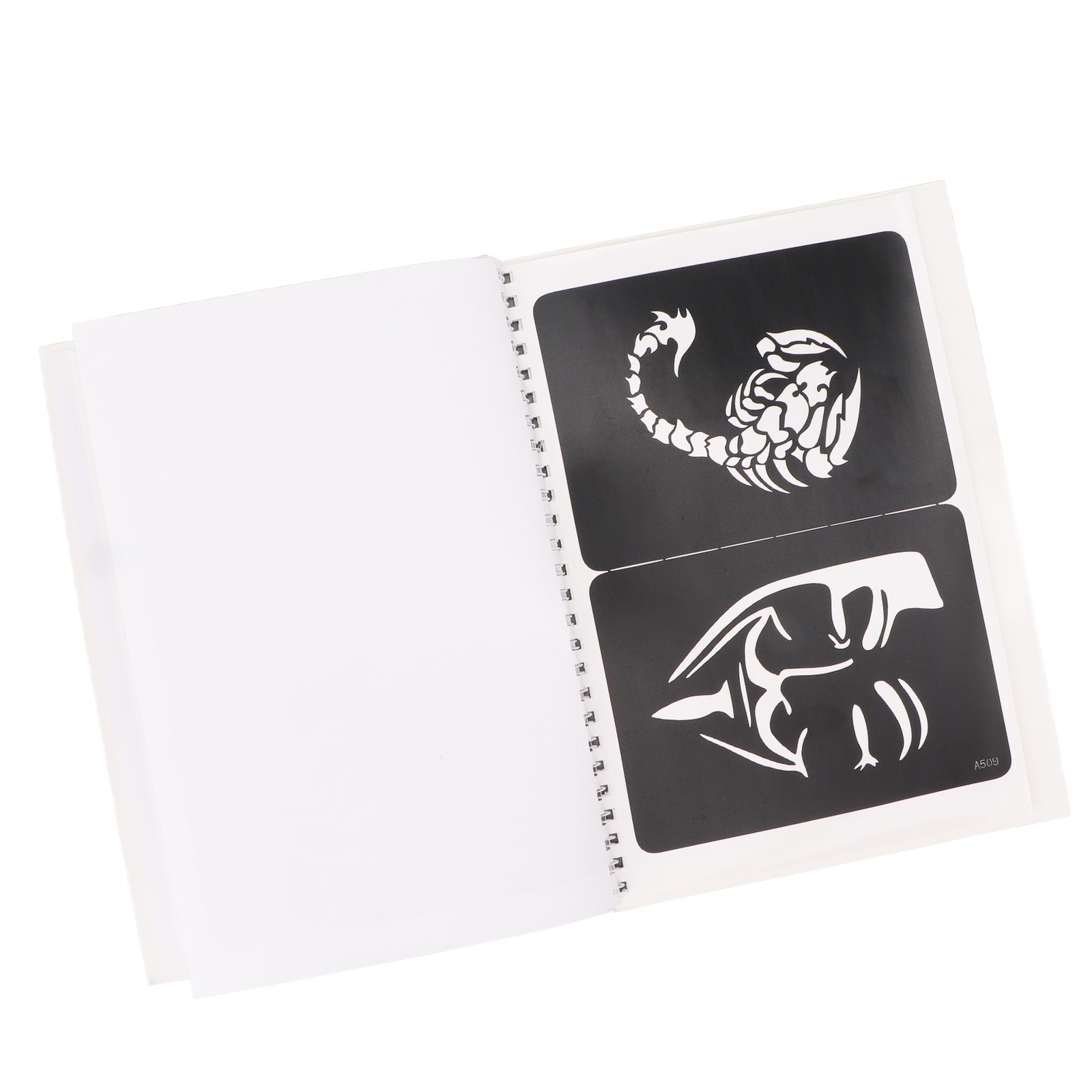 New Tattoos Stencil Album Portable Body Art 115pcs Pattern Temporary Tattoo