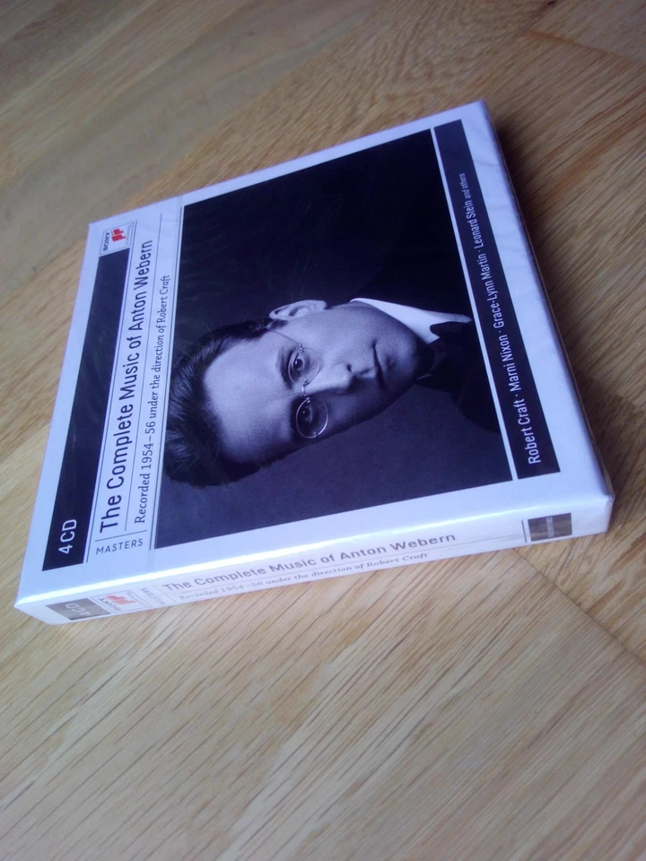 Complete Music of Anton Webern - Robert Craft  - 4 CD Box - Neu / Eingeschweißt - Bild 2 von 3