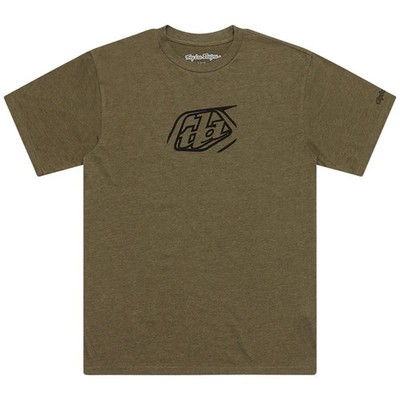 2025 Troy Lee Designs Signature T-Shirt Motocross or MTB TShirt Olive XL