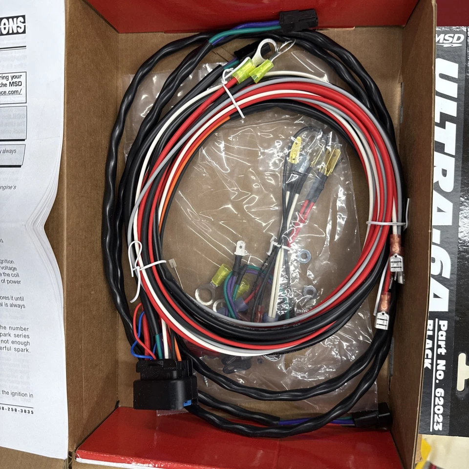 62023 MSD Ultra 6A点火控制-黑色 — 第 2/3 张图片