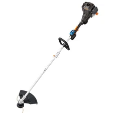 LawnMaster NPTGSP2517A No-Pull Gas Grass Trimmer with Electric Start 25cc 2 C...