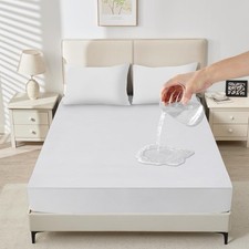 Microfiber Waterproof Mattress Protector Twin Full Queen King Mattress Cover