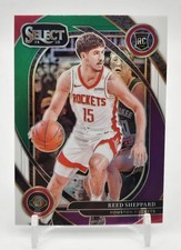 2024-25 Panini Select - Reed Sheppard #299 Green White Purple Courtside Prizm RC