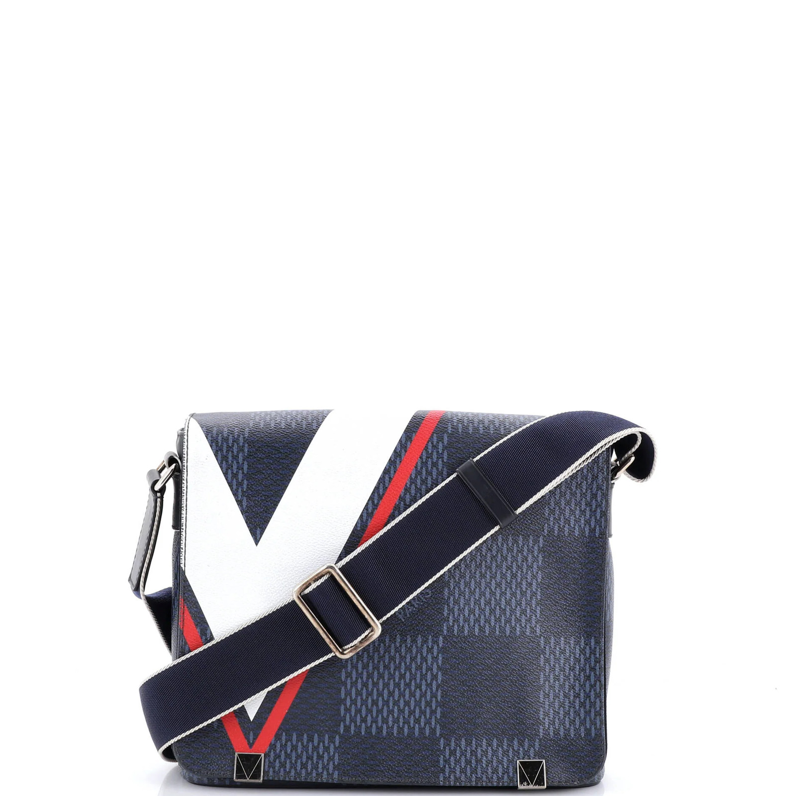 Louis Vuitton District NM Messenger Bag Regatta Damier Cobalt PM