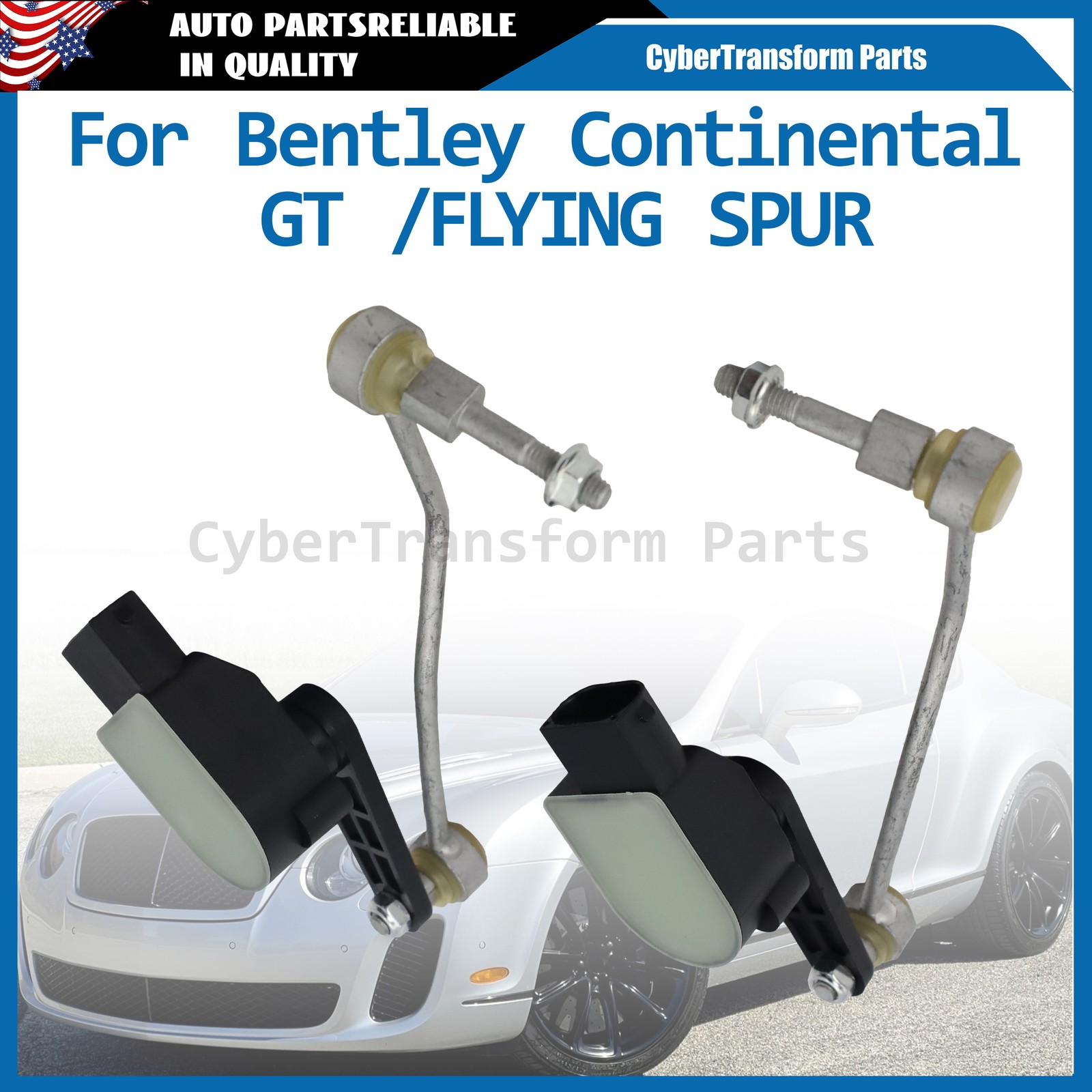 Bentley Continental GT 2003-2010 Front Right Ride height sensor