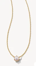 BRAND NEW Kendra Scott Ashton Gold Pendant Necklace in Freshwater Cultured Pearl