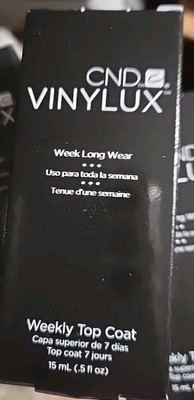 CND Vinylux Weekly Top Coat Long Lasting Fast Drying - 0.5 oz