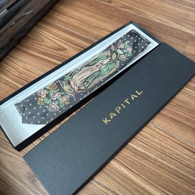 Kapital Silk Twill Mary Tie maria black with box From JAPAN NEW | eBay