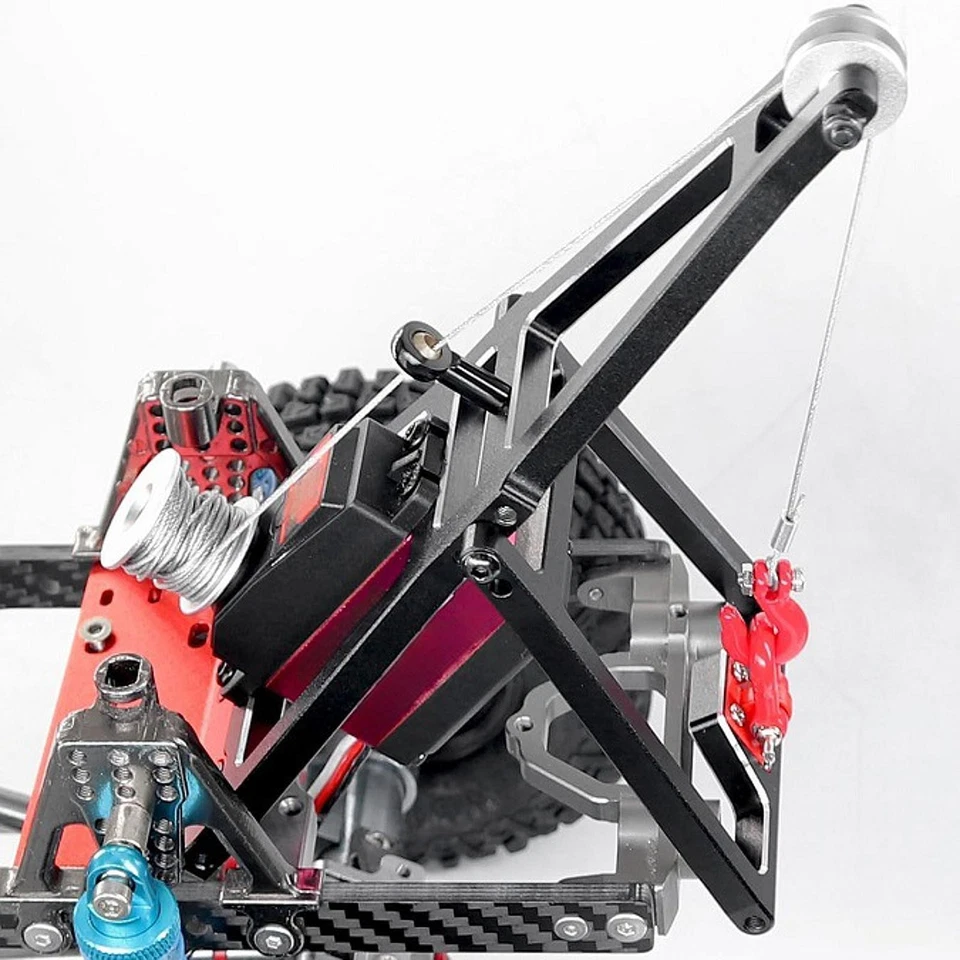 Kit di costruzione fai da te per camion e rimorchio RC in scala 1/10, - Immagine 4 di 4