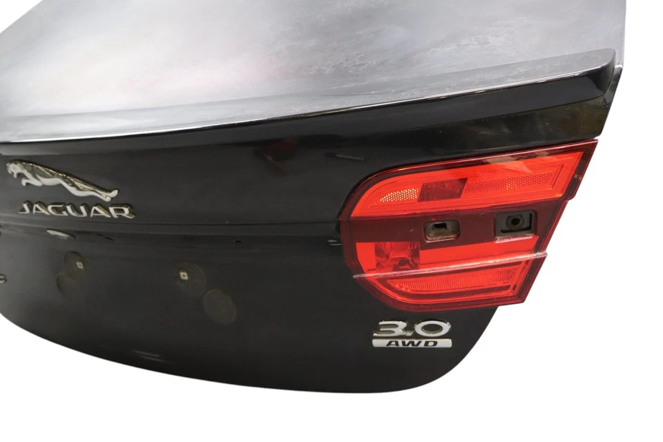 12-15 Jaguar X250 XF XFR XFR-S Tapa Trasera Carcasa Panel Negro Fabricante Original Foto 3 de 4