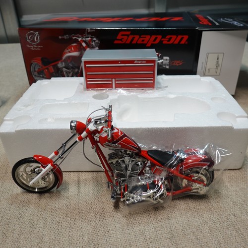Vintage 2004 Snap-on OCC The Chopper 1/10 Scale Die Cast Orange County Chopper