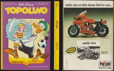 TOPOLINO 1097 DEL 5 DICEMBRE 1976 CESENA + BOLLINO + INSERTI BIG JIM E MONDADORI