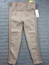 All in Motion Womens Large Seamless High Rise Houndstooth Jacquard 7/8 Leggings