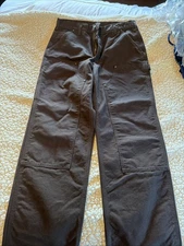 Carhartt Men's Double Knee Loose Fit Brown 33x30