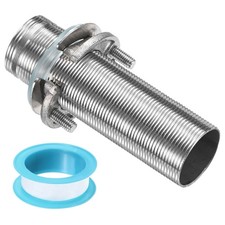4" Stainless Steel Faucet Extension Shank with Stainless Steel Anti-Loose Nut
