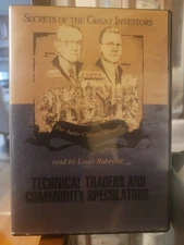 Technical Traders And Commodity Speculators Audiobook 3 CD Great Investors