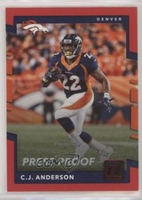 2017 Panini Donruss Press Proof Red CJ Anderson #5 0t69