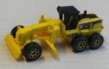 Matchbox Ground Grinder żółty/czarny Równiarka szosowa Plac budowy MBX Construction