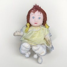 Vintage 1970 s Handmade Jointed Cloth Doll Ya...