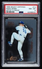 1996 Select Certified Edition Artist's Proof /500 Hideo Nomo #13 PSA 8 iw7