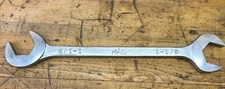 Mac Tools 4 Way Angle Head Open End Wrench 1 1/8" DA36 Four Chrome Engraved