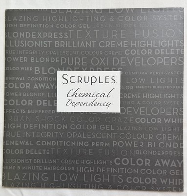 Scruples chemical, dependency, hair, color and texture portfolio booklet