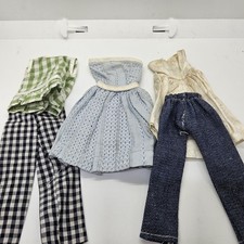Vintage Barbie Doll Outfit Clothing Lot - Tops, Dress, Pants