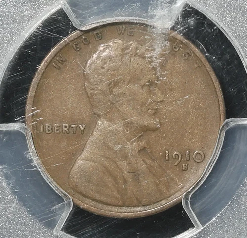 1910 S PCGS VF30 Lincoln Cent