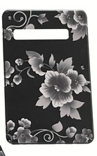 New Great-For Fender Stratocaster Guitar Backplate Guitar Flower Pattern Black