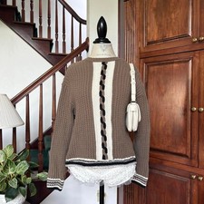 Vintage Liz Wear Sweater Knit Cotton