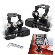 2 PCS Car LED Light Bar Mounting Bracket, Non-Destructive Fixing Stand for