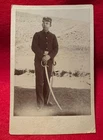 New ListingVintage Original Indian War Cabinet Photo Civil War Sword U S Army Enlisted Man