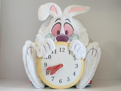Loungefly White Rabbit Clock Backpack Alice in Wonderland Alice in Wonderland White Rabbit Cosplay Mini Backpack main image 3