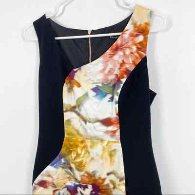 black halo asymmetrical dress BLACK HALO Bayou Neck Dress with Shoulder Cut-Out main image 1