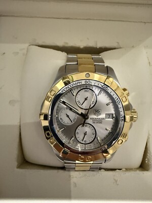 Tag Heuer Aquaracer Automatic CAF2120 Two Tone Steel