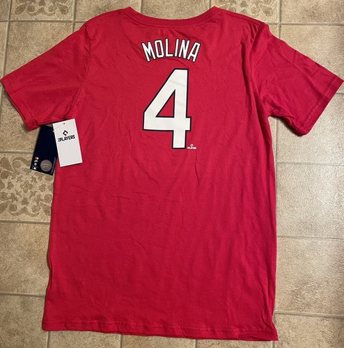 St Louis Cardinals Youth XL 14/16 Yadier Molina T-Shirt New With Tags - Picture 4 of 5