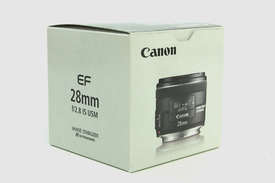 Originalverpackung original packaging Canon EF 28mm f/2.8 IS USM (12051427)