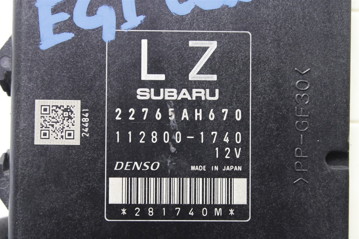 lycee くるり 2016 Subaru BRZ Engine Control Module Unit FR-S FRS