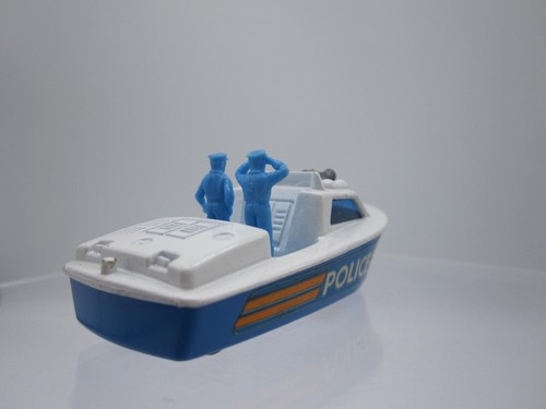 Vtg 1976 Lesney Matchbox Superfast #52 Police Launch Boat w/ Figures Diecast - Picture 6 of 10