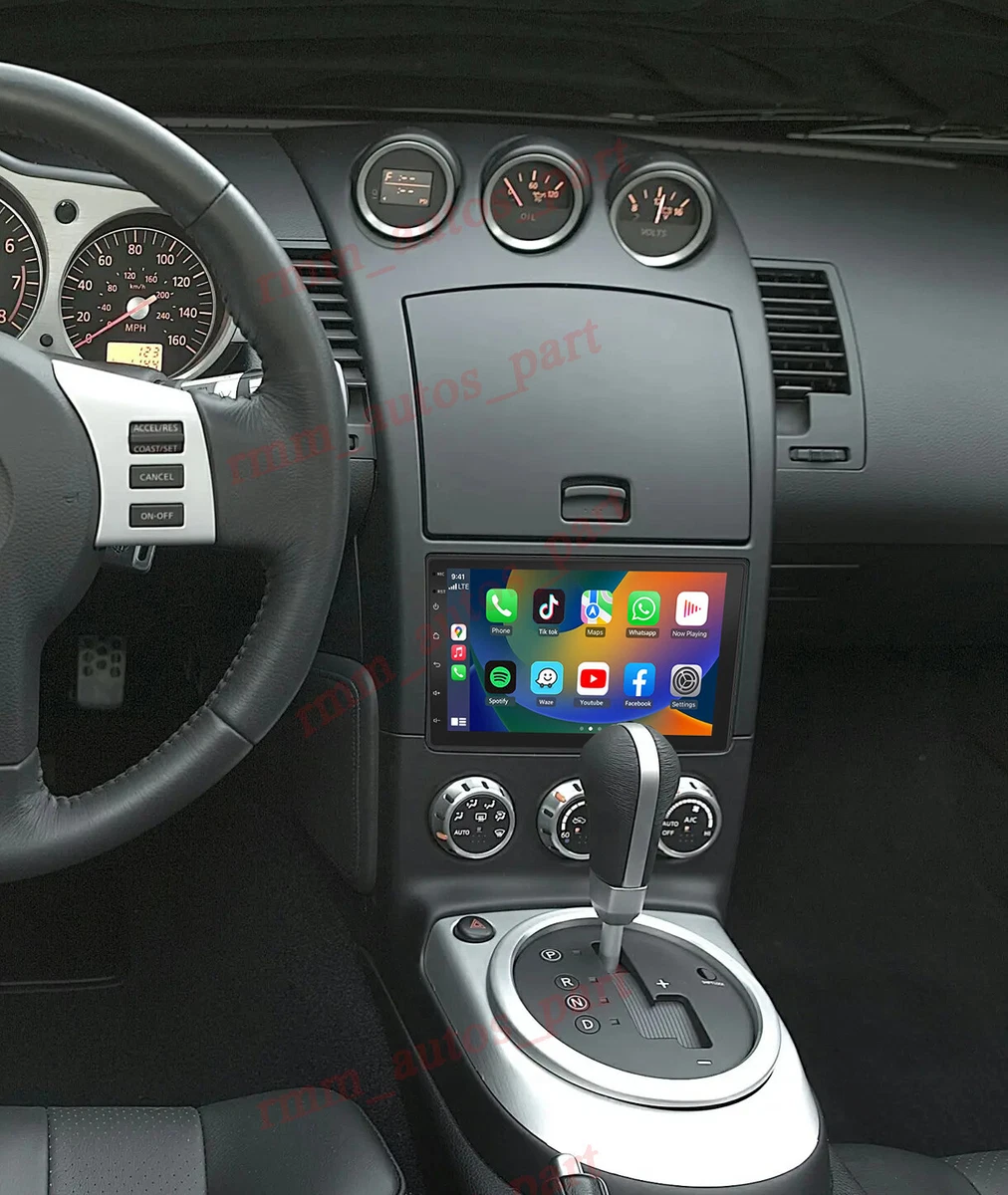 For Nissan 350Z 2003-2009 Android 13 Apple CarPlay Stereo Radio