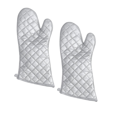  Grill Gloves Hand Protector Baking Mitts BBQ Heat-resistant