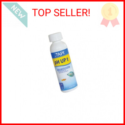 API pH UP Freshwater Aquarium Water pH Raising Solution 4-Ounce Bottle