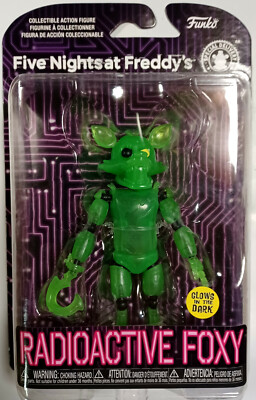 FIVE NIGHTS AT FREDDY'S Radioactive Foxy (GITD) Vinyl Figur - Funko (FNAF)