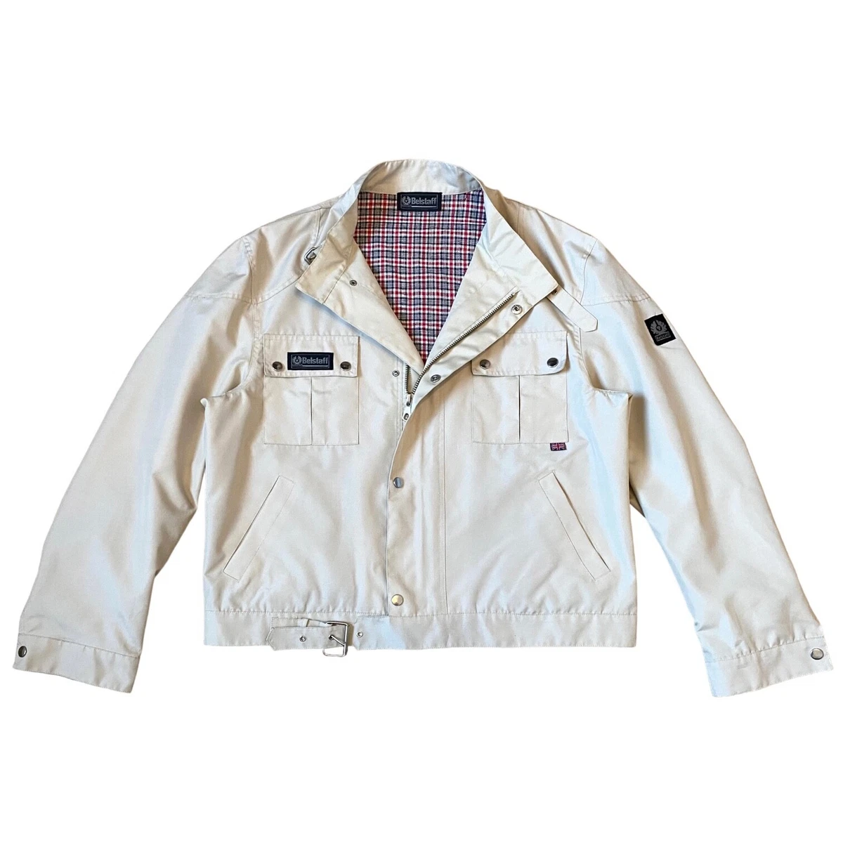 Belstaff cream best sale jacket