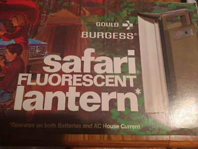 Vintage Gould Burgess 12 Neon Electric Safari Lite