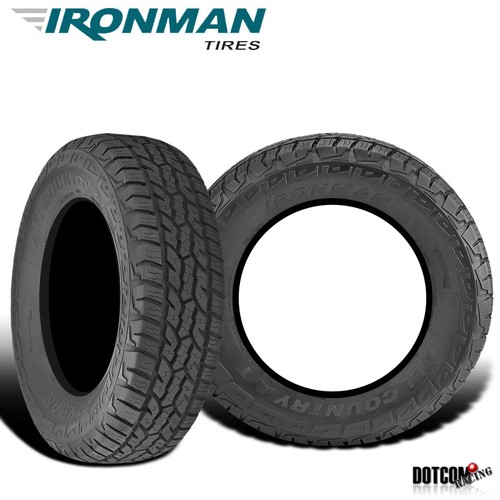 2 X New Ironman All Country A/T 275/70R18 125/122Q All Terrain Truck