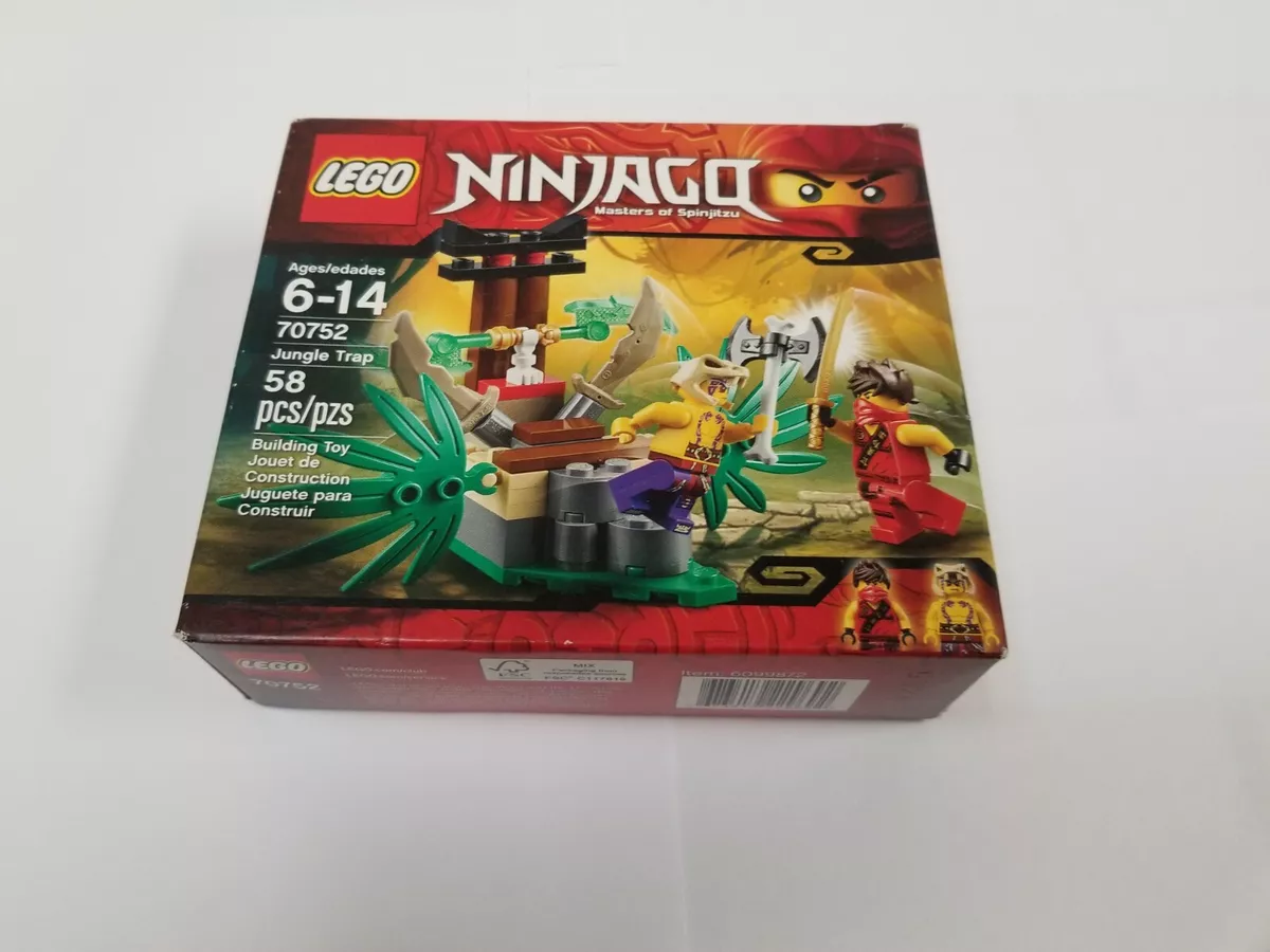 2015 LEGO Ninjago Jungle Trap Set 70752 New In Box Sealed