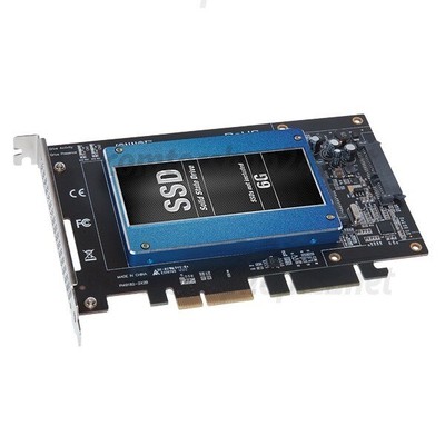 SONNET Tempo  SSD SATA-3 Erweiterungskarte PCIe 2.0   TSATA6-SSD-E2