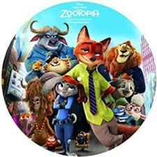 Zootopia Disney Picture Disc Vinyl LP Record Sealed Micheal Giacchino Soundtrack